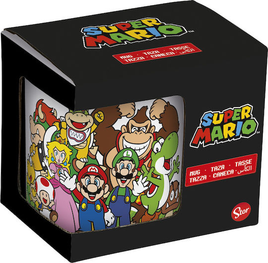 Stor Super Mario - Friends Κούπα Κεραμική Πολύχρωμη 325ml Stor Super Mario - Friends Κούπα Κεραμική Πολύχρωμη 325ml