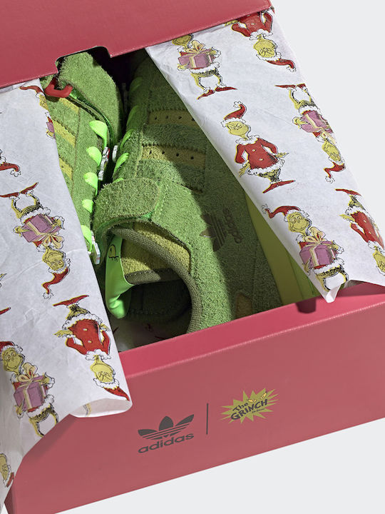 Forum Low Herren Sneakers Solar Green / Red