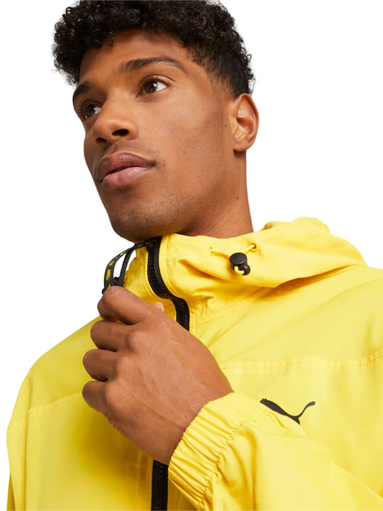 Puma Men's Winter Jacket Yellow