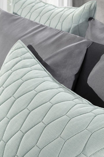 Guy Laroche Diamante Σετ Κουβερλί Μονό Microfiber Ocean 160x240cm 2τμχ