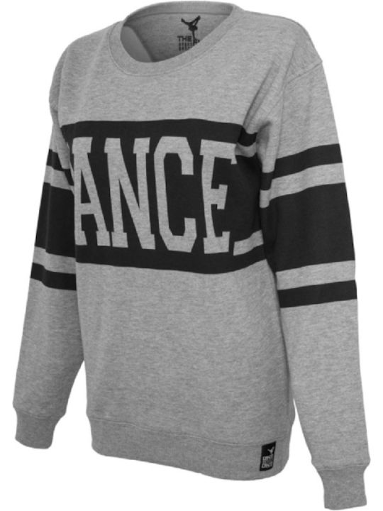 Big Dance Дамски Суитшърт Сив