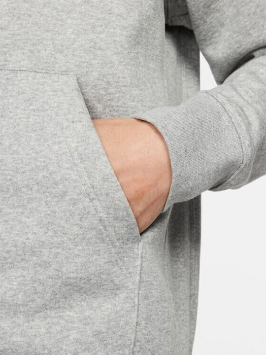 Cardigan With Gray Hood