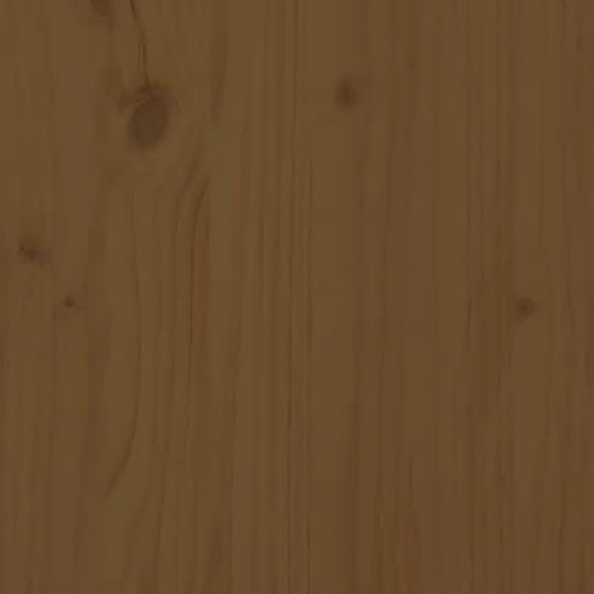 vidaXL Διακοσμητικό Μπαούλο Ξύλινο Καφέ Μελί 91x40.5x42εκ.