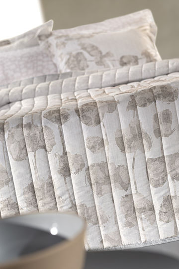 Guy Laroche Deco Cuvertură Extra-dublu Microfibra Nisip 220x240cm