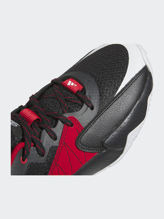 Dame Certified Low Basketball Shoes Scarlet / White / Black