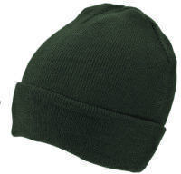 Beanie Männer Wendbar Beanie in Khaki Farbe