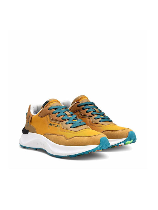 Replay Altair Green 2 Sneakers Yellow