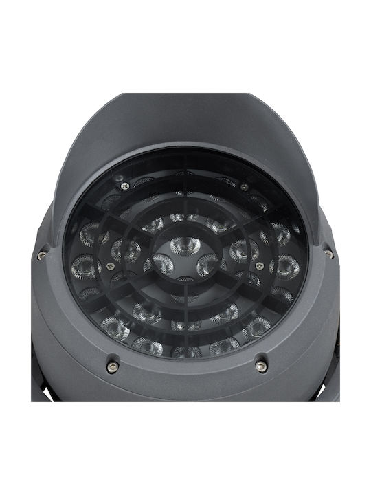 GloboStar FLOOD-Sima Proiector LED Pentru Exterior 60W RGBW IP67 Gri