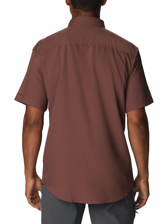Short-sleeved Shirt Brown