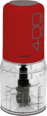 Gruppe PDH 400 Chopper 400W with 500ml Container Red