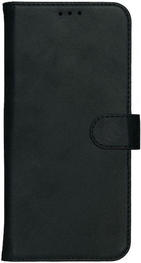 Rosso Deluxe Wallet Δερμάτινο Μαύρο (Galaxy S23 Ultra)