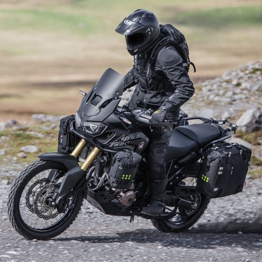 Kriega OS-6 Adventure Pack Σάκος Ουράς Μοτοσυκλέτας Αδιάβροχος 6lt σε Μαύρο Χρώμα