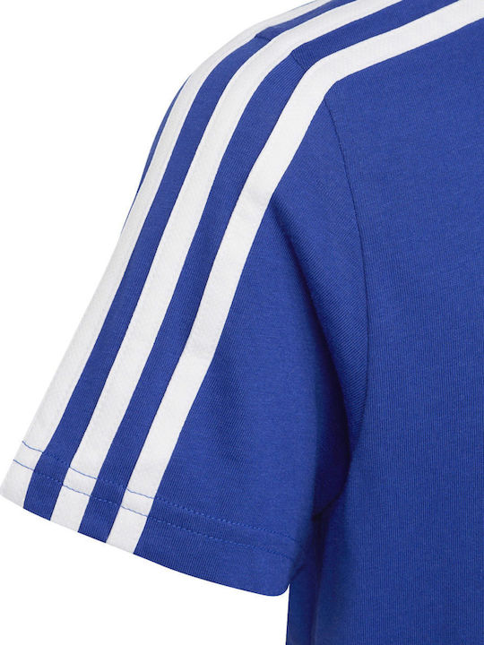 Kids' T-shirt Blue Essentials 3-Stripes