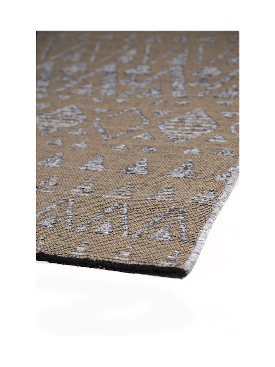 Royal Carpet Gloria Cotton 10 Χαλί Ορθογώνιο Καλοκαιρινό Grey 120x180cm