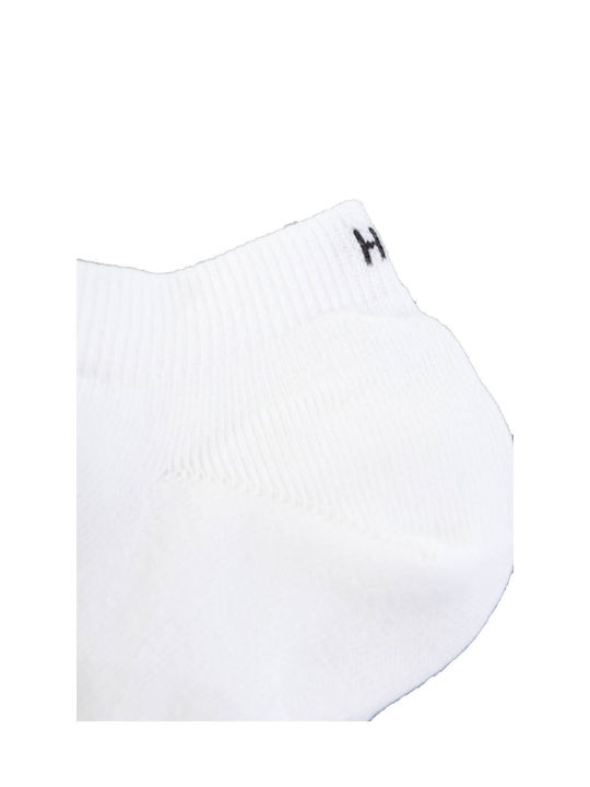 Hugo Boss Men's Solid Color Socks White 6Pack