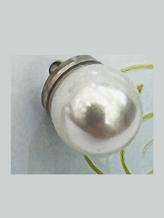 Farma Bijoux Pearls Hypoallergenic Kids Earrings Studs White