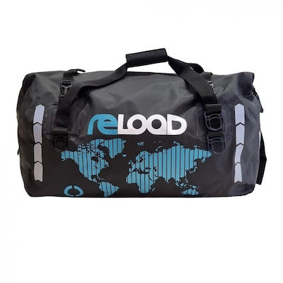 Reload Adventure Waterproof Motorcycle Tail Bag 40lt Black