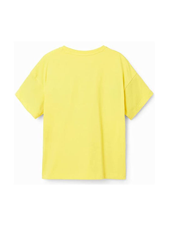 Desigual Kids T-shirt Yellow