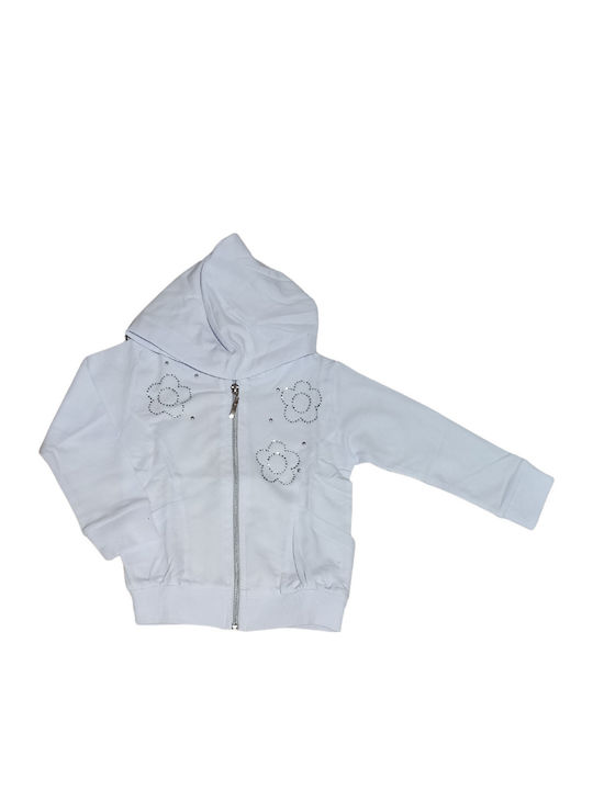 Energiers Kinder-Sweatshirtjacke 223303-5 Weiß