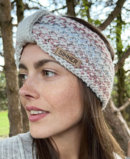 Sierra Frauen Stirnband Light Grey Melange