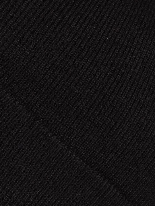 Beanie Unisex Beanie Knitted in Black color