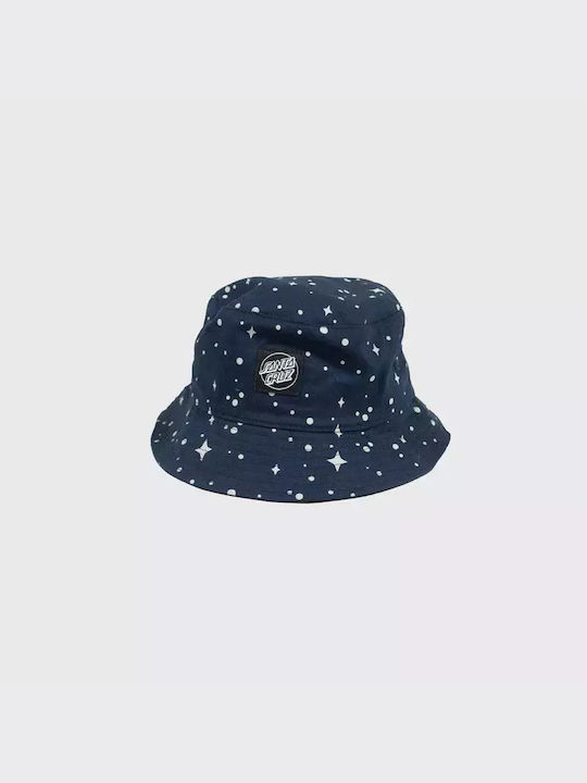 Santa Cruz Cosmic Υφασμάτινo Ανδρικό Καπέλο Στυλ Bucket Midnight Blue