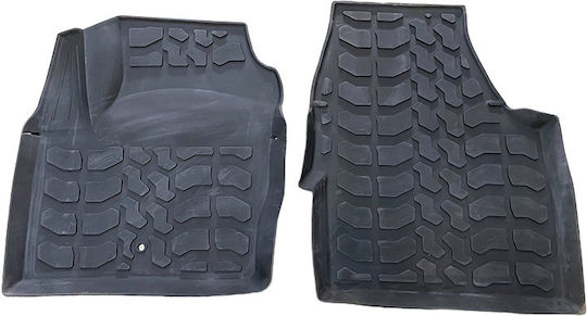 Μπροστινά Πατάκια 3τμχ Τύπου Σκαφάκι για Land Rover Freelander 2007-2014 Μαύρα