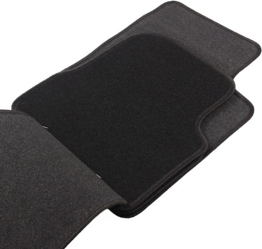 Petex Set of Front and Rear Mats 4pcs for Opel Corsa / Mokka 2019+ Black