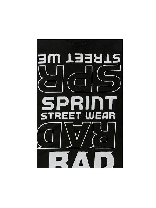 Sprint Kids T-shirt Black