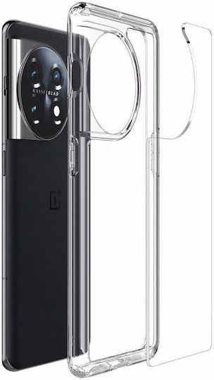 Spigen Ultra Hybrid Back Cover Plastic 2mm Crystal Clear (OnePlus 11)