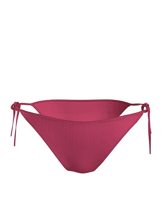 Bikinihosen Brasil mit Schnürung Fuchsie