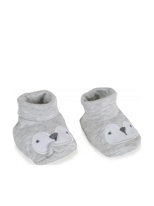 Rey Kinder Mütze Set Stoff Gray