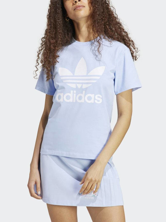 Adicolor Classics Trefoil Women's T-shirt Light Blue