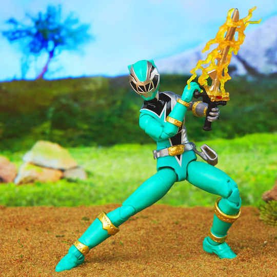 Фигура за Действие Dino Fury Green Power Rangers за 4+ години Години 15см.