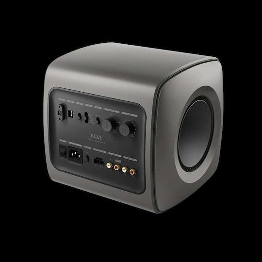 Kef KC62 Kabellos Aktiv Subwoofer mit Lautsprecher 6.5" 1000W Gray