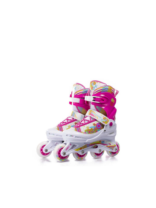 Athlopaidia Kids Adjustable Inline Rollers Multicolour