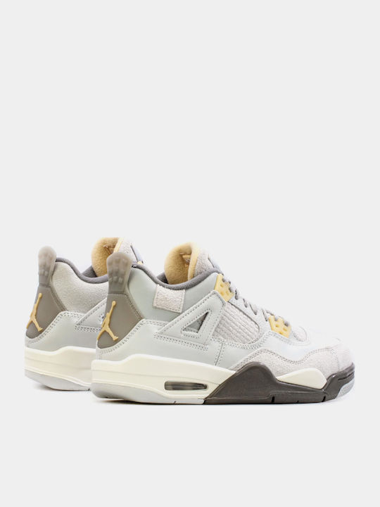 Air  4 Retro Chunky Stiefel Photon Dust / Pale Vanilla / Off White / Grey Fog / Flat Pewter / Sail