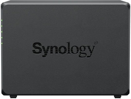 Synology DiskStation DS423+ NAS Tower with 4 slots for HDD/M.2/SSD and 2 Ethernet ports