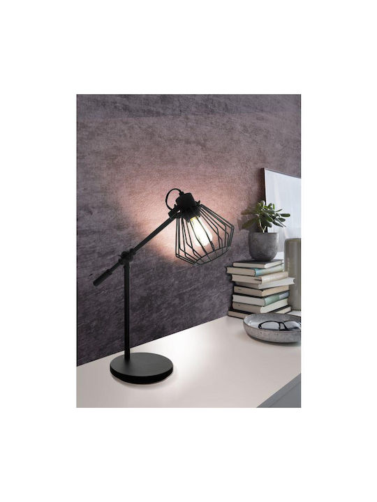 Eglo Tabillano 1 Decorative Lamp with Socket for Bulb E27 Black