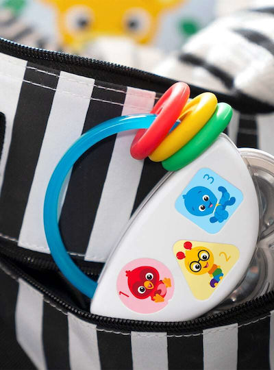 Baby Einstein Instrument Muzical Tiny Tambourine cu Muzică și Sunete pentru 3++ Luni