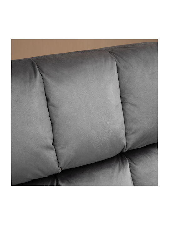 cu Puf Gri 60x80.5x89cm
