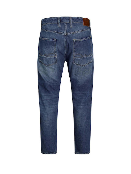 Men's Jeans Pants Cropped Blue