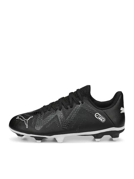 PUMA Future Play Kids Molded Soccer Shoes Black / White