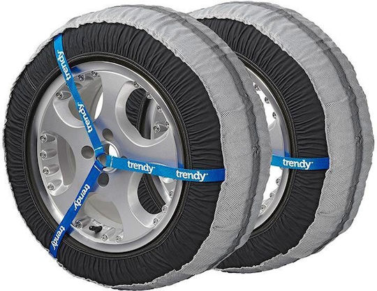 Picoya Trendy 40-M Anti-slip Snow Socks Medium Passenger & 4x4 Car 2pcs