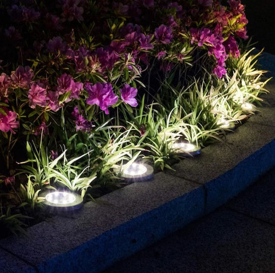 Spot Light Καρφωτό Ηλιακό Φωτιστικό 0.5W με Ψυχρό Λευκό Φως 6000K IP44