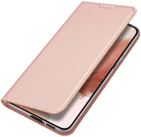 Dux Ducis Skin Pro Brieftasche Synthetisches Leder Rosa (Galaxy S23+)