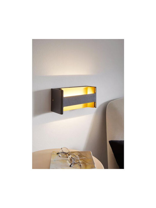 Eglo Feloniche Lamp Wall LED Black 22x10cm Eglo Feloniche Lamp Wall LED Black 22x10cm