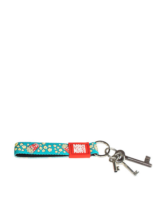 Max & Molly Fabric Popcorn Tag Keychain