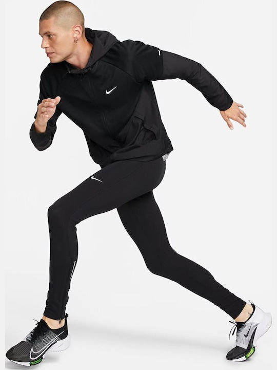 Nike Repel Challenger Ανδρικό Αθλητικό Κολάν Μακρύ Μαύρο