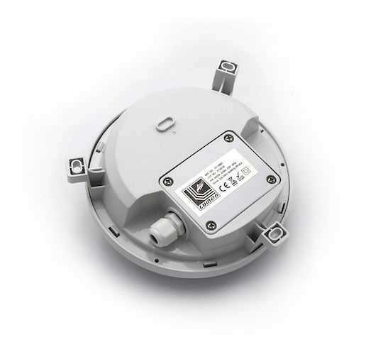 Adeleq Επιτοίχια Χελώνα Εξωτερική LED IP54 6W με Φυσικό Λευκό Φως